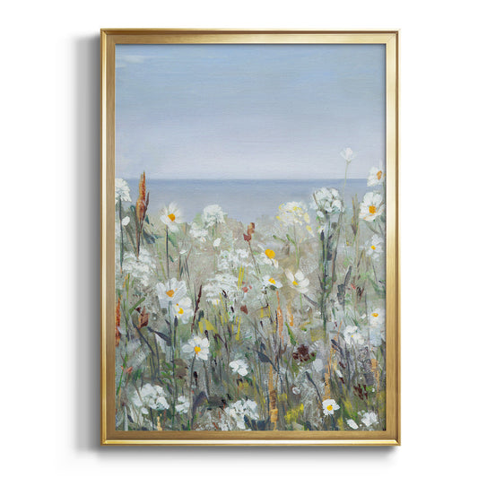 Wild Sea Breeze I - Modern Framed Canvas Print