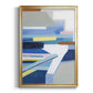 Passing Cars II - Modern Framed Canvas Print