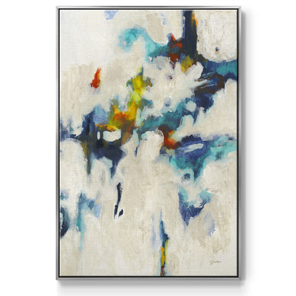Find & Seek - Floater Framed Canvas Print