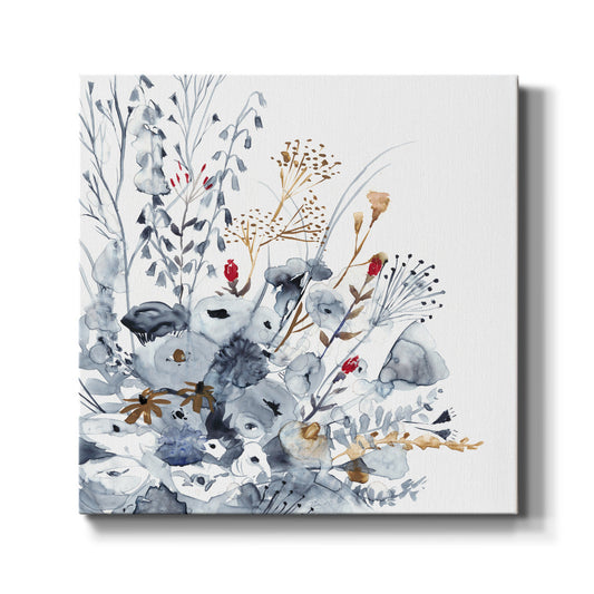 Indigo & Ochre II - Canvas Art Print