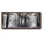 Turning Left Wasn't Right - Floater Framed Canvas Print