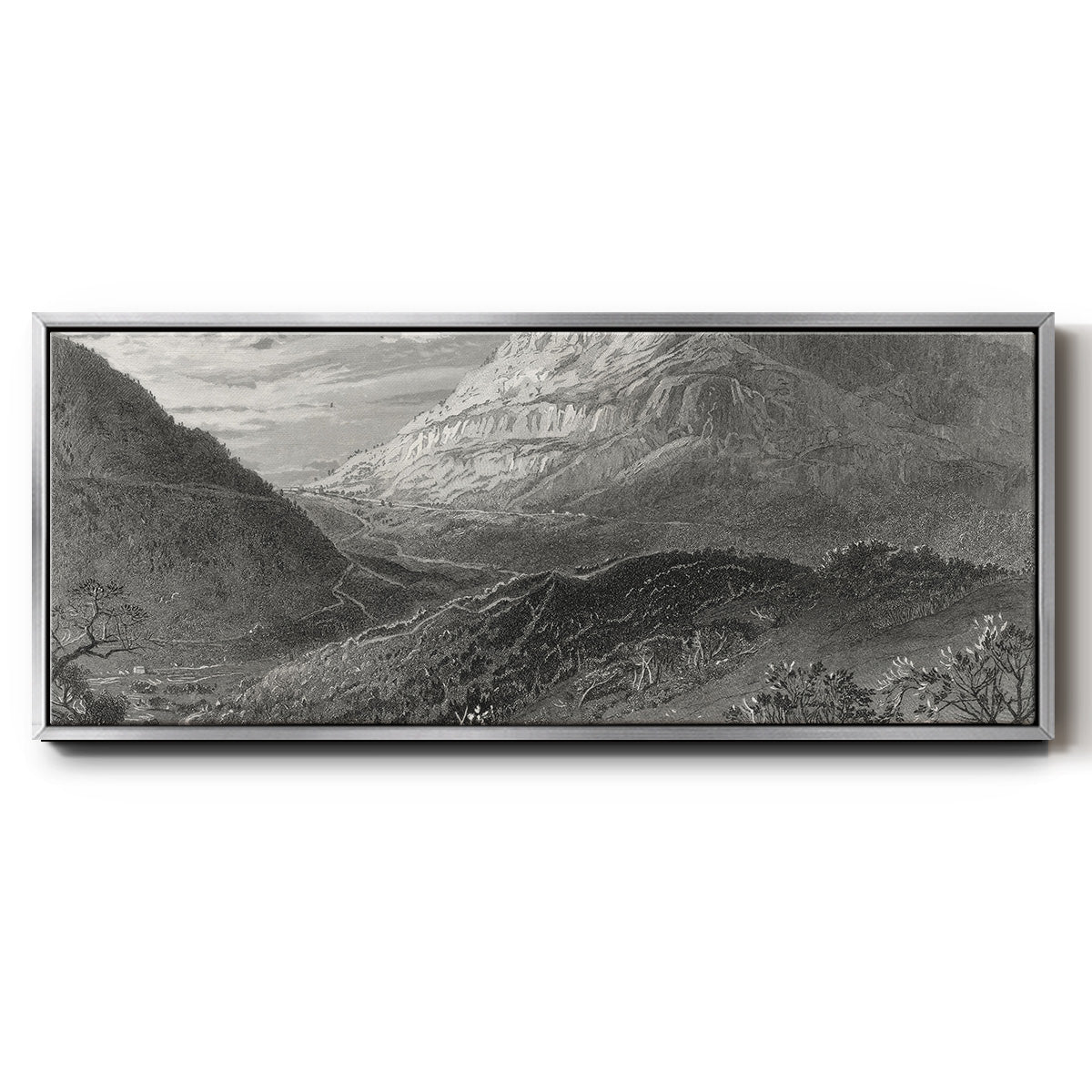 Cumberland Gap - Floater Framed Canvas Print