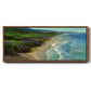 Montara Beach - Floater Framed Canvas Print