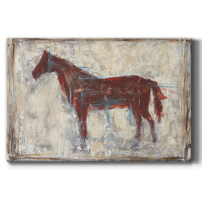 Iron Equine I - Canvas Art Print