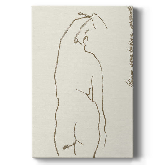 Toi et Moi IV Premium Gallery Wrapped Canvas - Ready to Hang