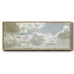 Sky Scrapers IV - Floater Framed Canvas Print