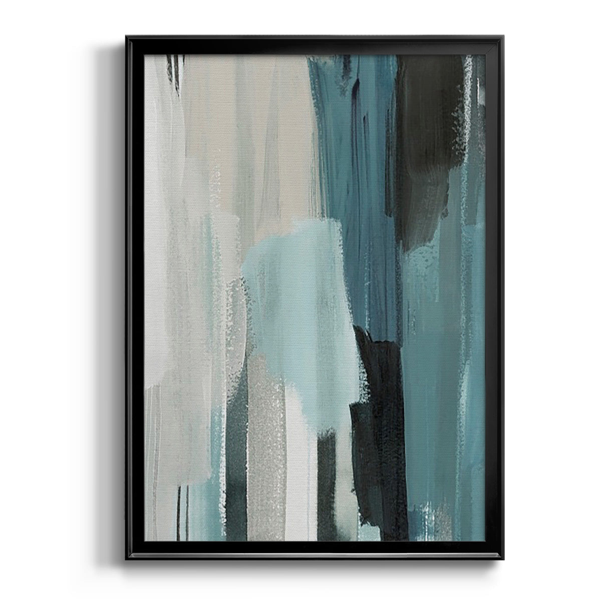 Scribe Shore I - Modern Framed Canvas Print