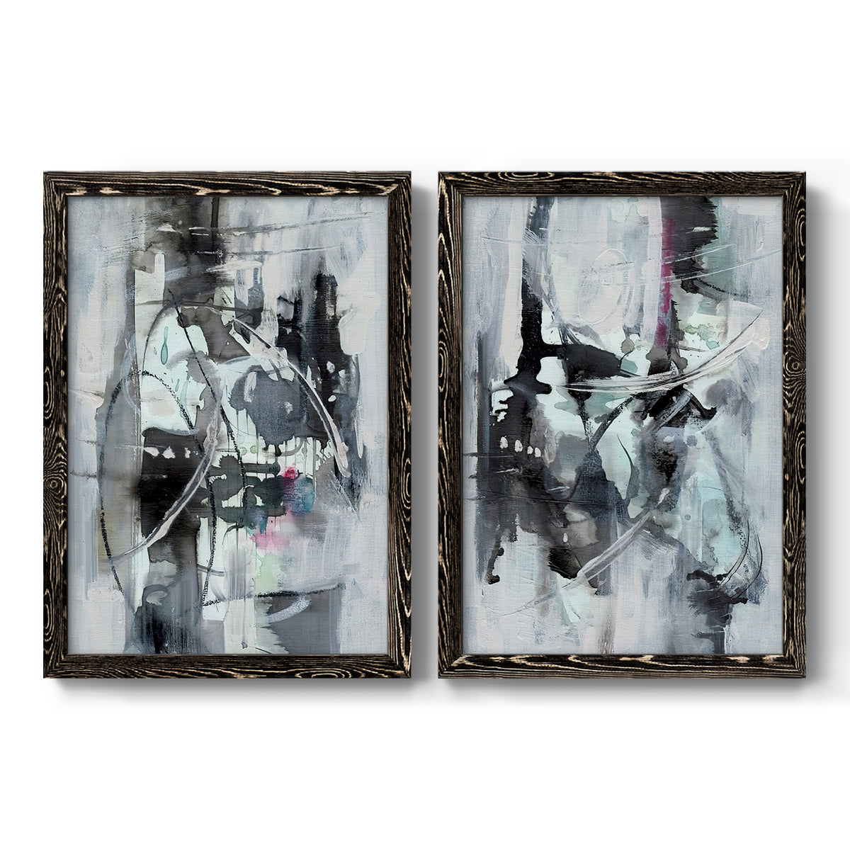 Indian Lore I - Premium Framed Canvas 2 Piece Set - Ready to Hang