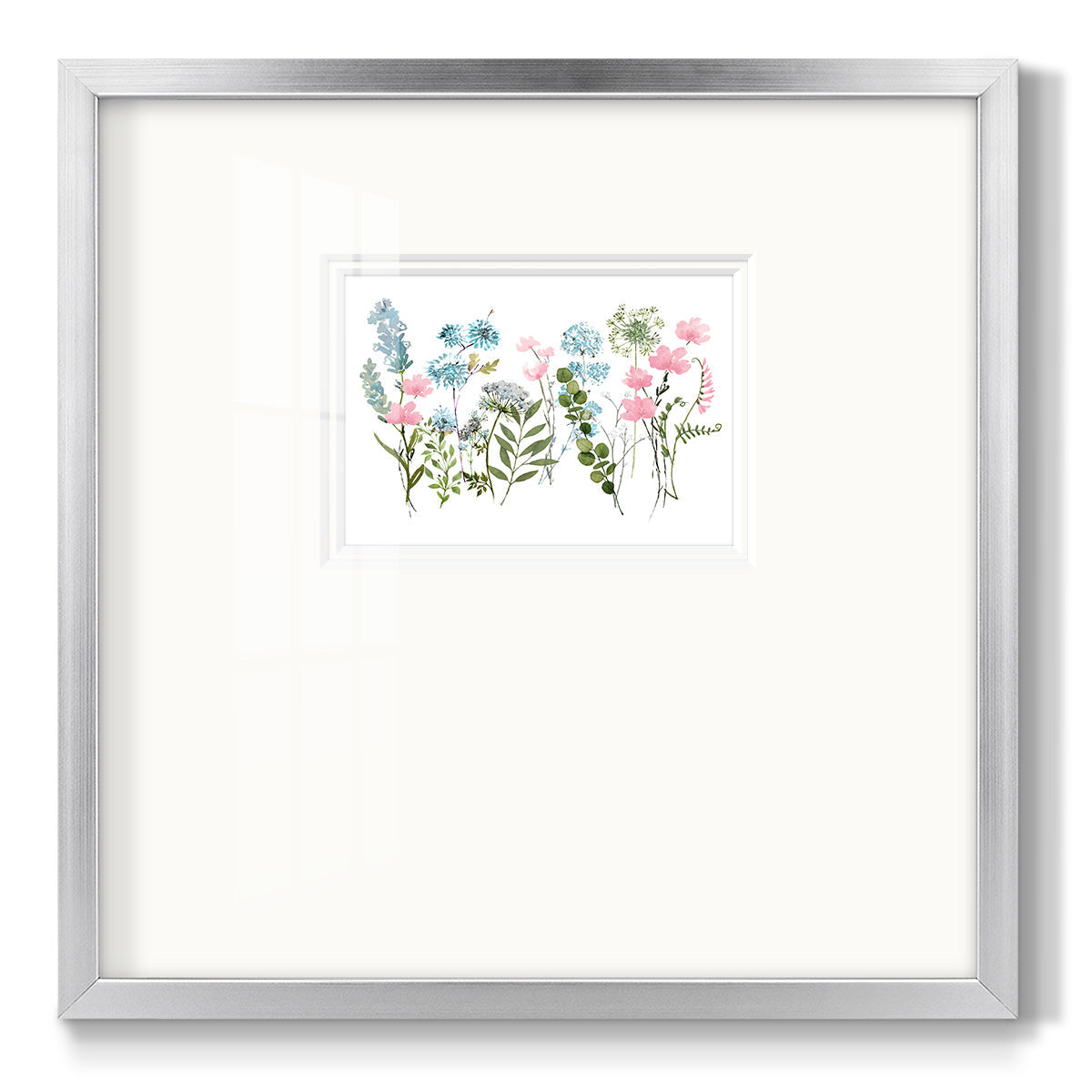 Spring Meadow - Double Matboard Framed Print