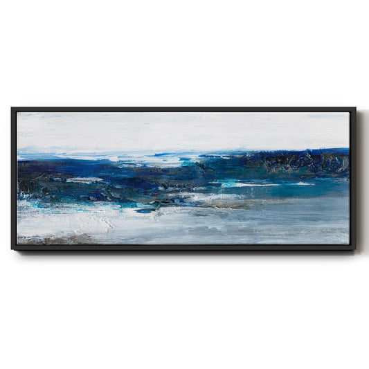Mysterious Sea II - Floater Framed Canvas Print