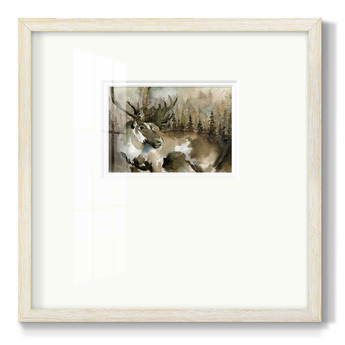 Lodge Twilight III Premium Framed Print Double Matboard