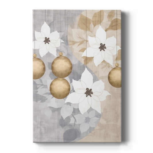 Snowwhite Candle Village - Canvas Art Print