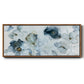 Flowering Indigo - Floater Framed Canvas Print