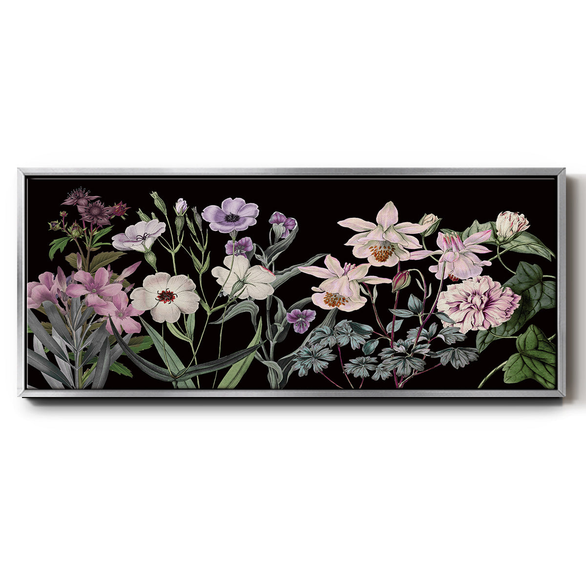 Garden Array - Floater Framed Canvas Print