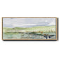 Pastel Inlet II - Floater Framed Canvas Print