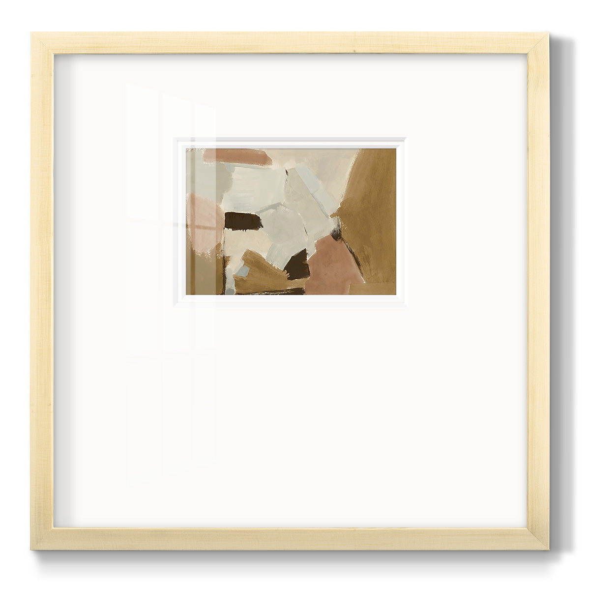 Almondine I - Double Matboard Framed Print