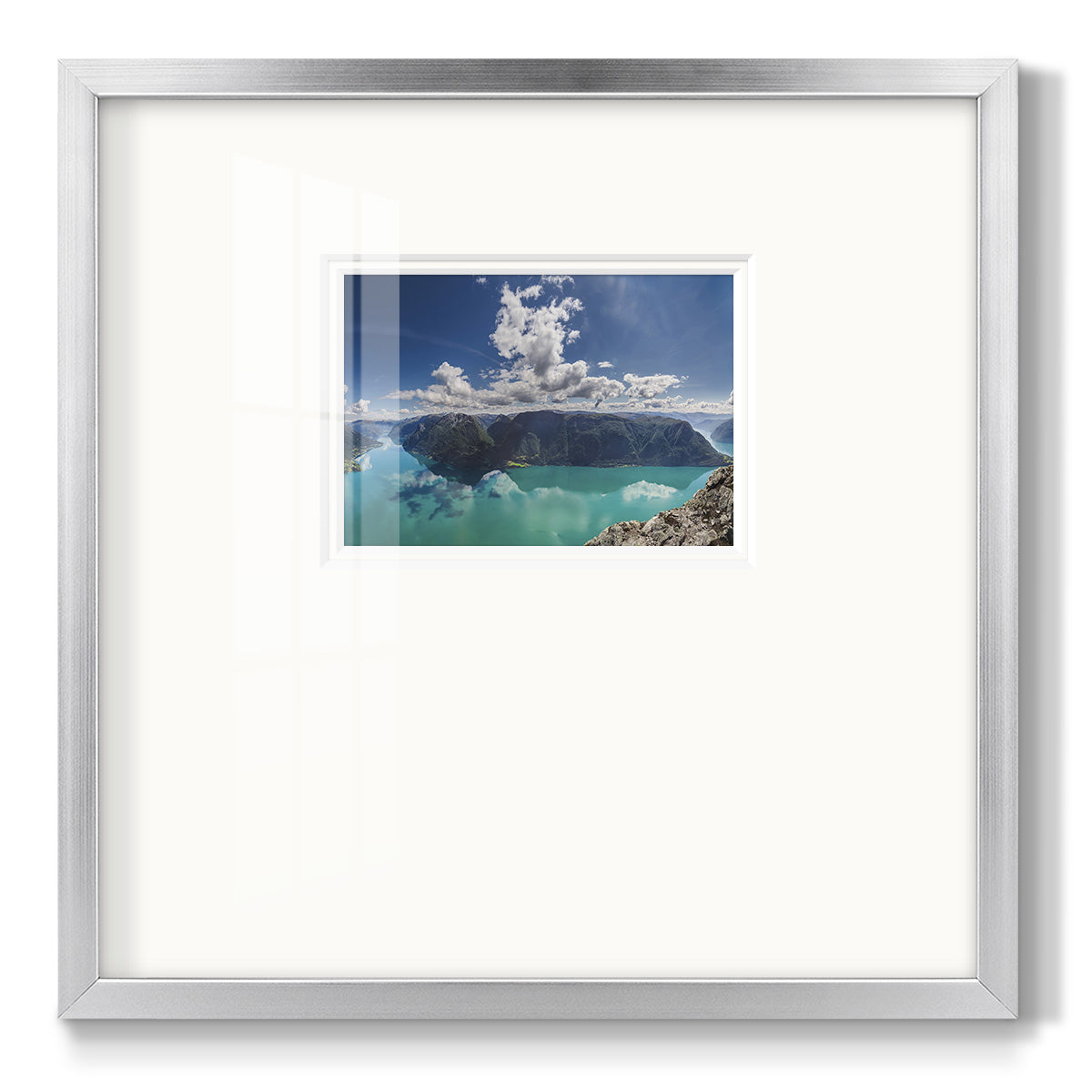 Reflection I Premium Framed Print Double Matboard