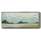 Farmland Study II - Floater Framed Canvas Print