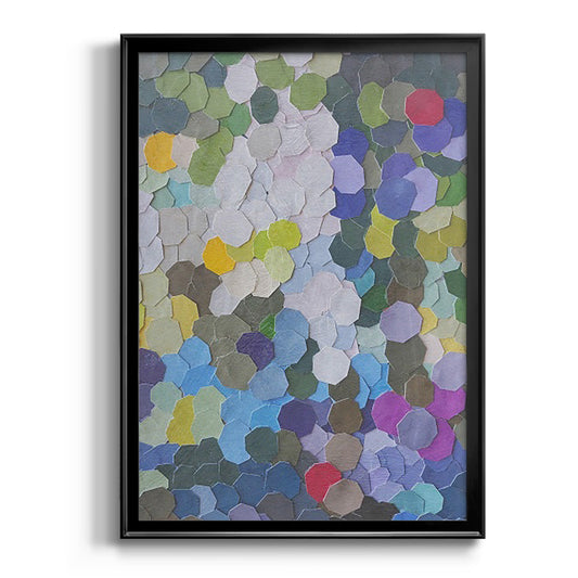 Doris Duke Garden - Modern Framed Canvas Print