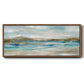 Peaceful Beach II - Floater Framed Canvas Print