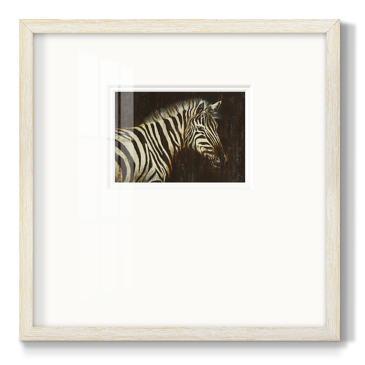 Striped Pajamas - Double Matboard Framed Print