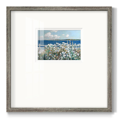 Bayside Garden Premium Framed Print Double Matboard