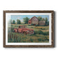 Rusting Away II - Barnwood Framed Art Print