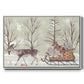 Christmas Time II - Floater Framed Canvas Print