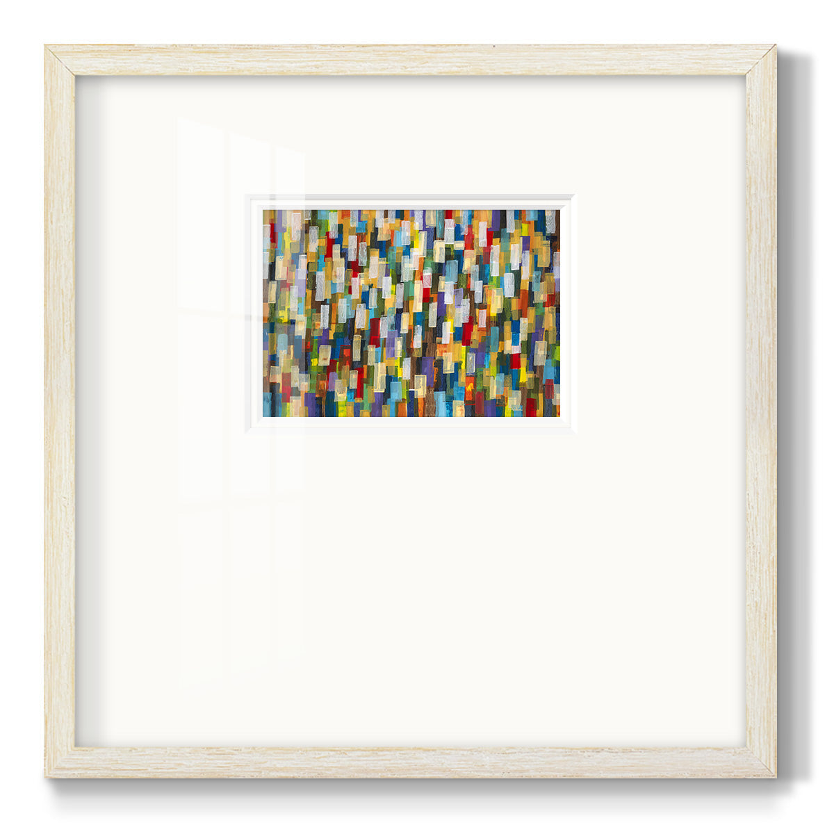 Confetti II Premium Framed Print Double Matboard