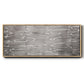 Slate Abstract - Floater Framed Canvas Print