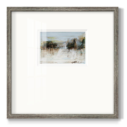 Wintery Horizon I Premium Framed Print Double Matboard