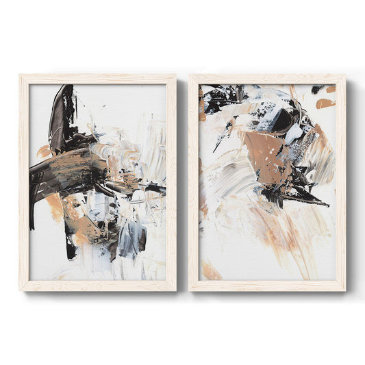 Ruckus I - Premium Framed Canvas 2 Piece Set - Ready to Hang