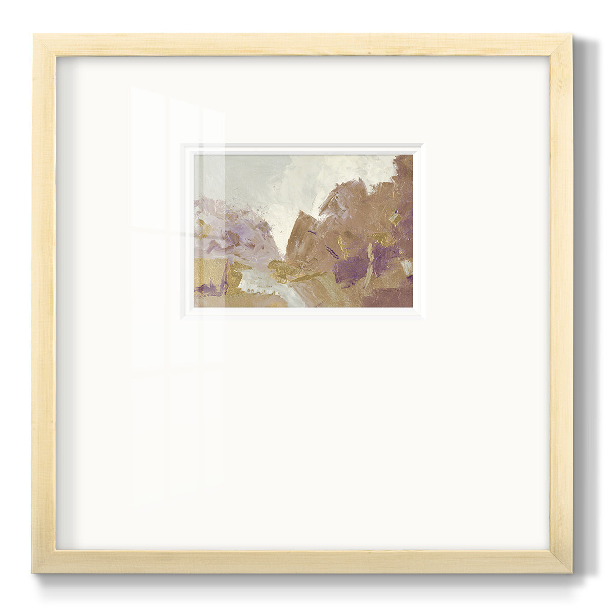 Fall Clearing Variation 2 Premium Framed Print Double Matboard