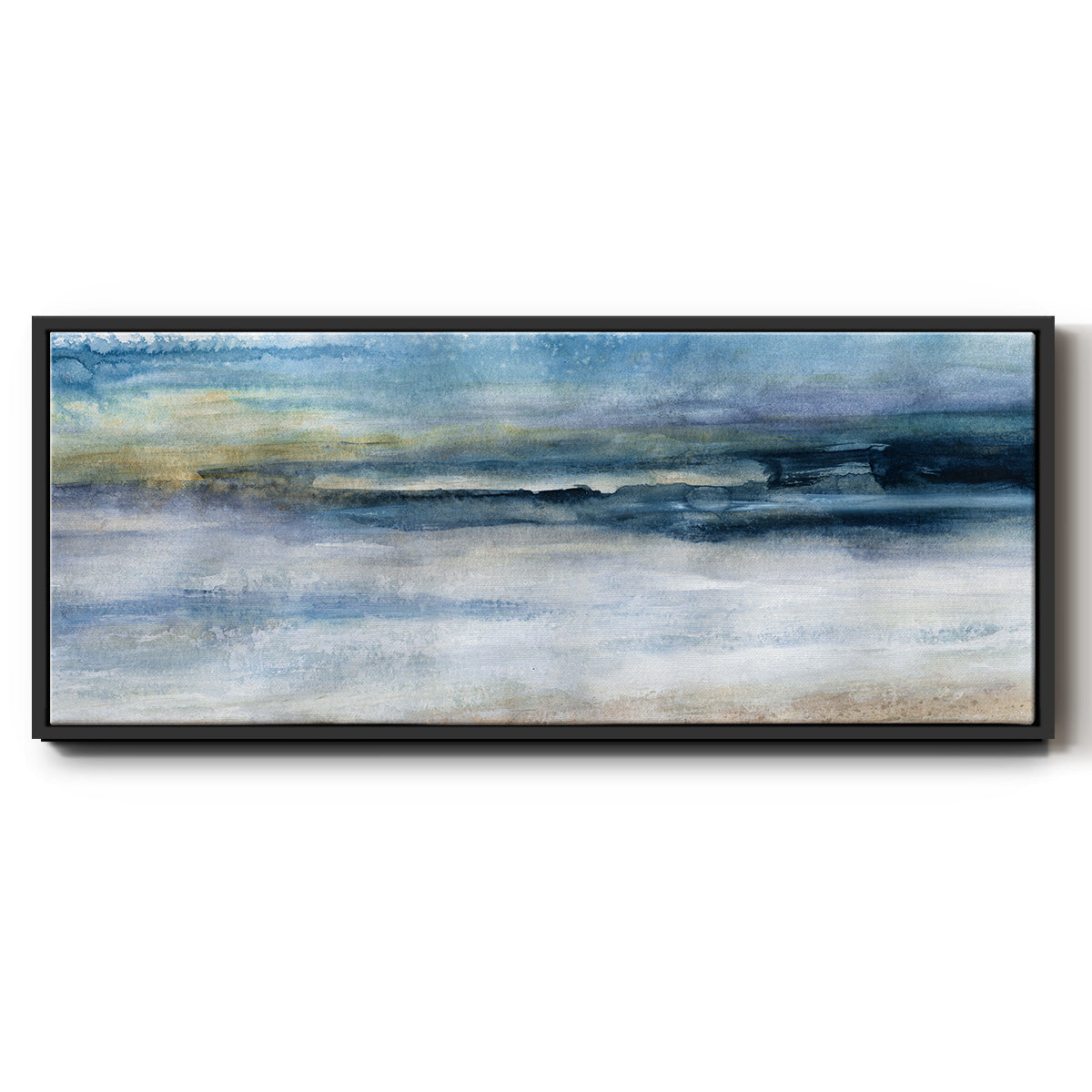 Wind and Water - Floater Framed Canvas Print