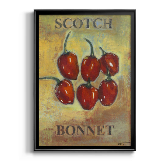 Scotch Bonnet - Modern Framed Canvas Print