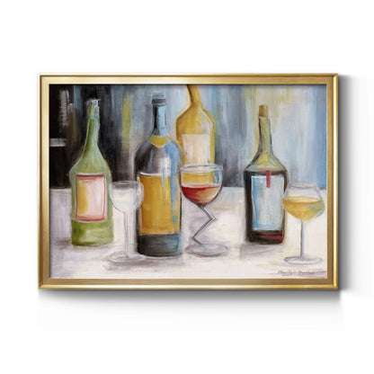 Wine Tasting Premium Classic Framed Canvas - Ready to Hang