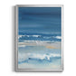 Coastal Colors I - Modern Framed Canvas Print