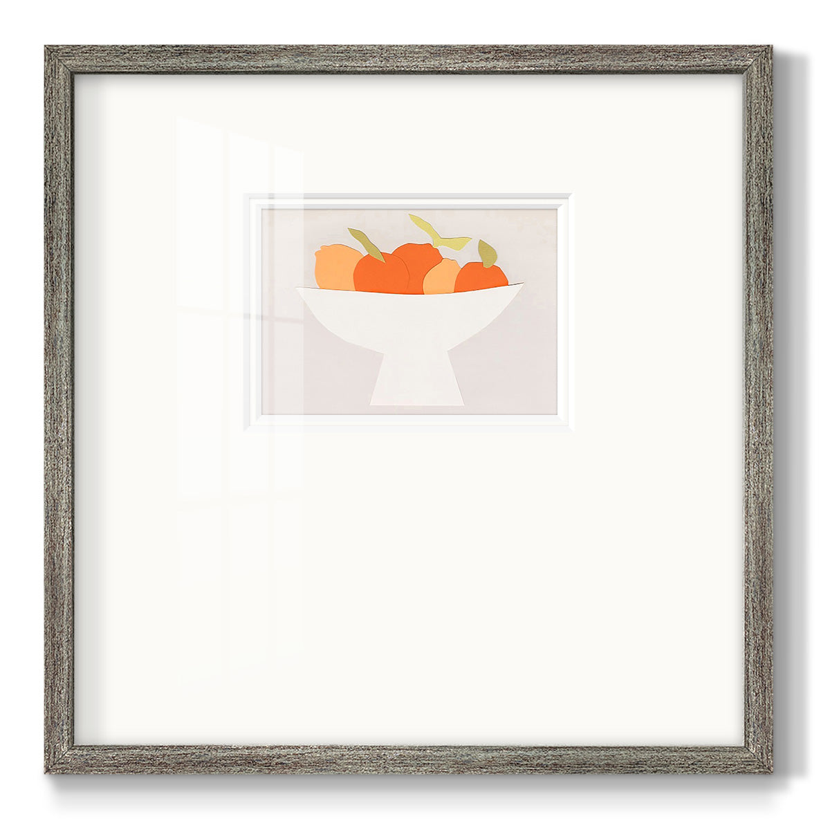 Sumo Citrus I Premium Framed Print Double Matboard