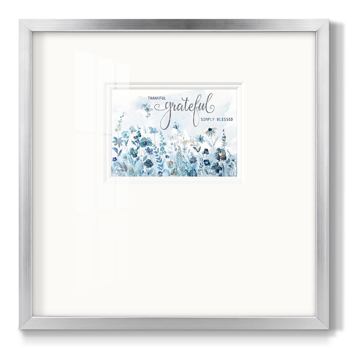 Glittering Meadow Premium Framed Print Double Matboard