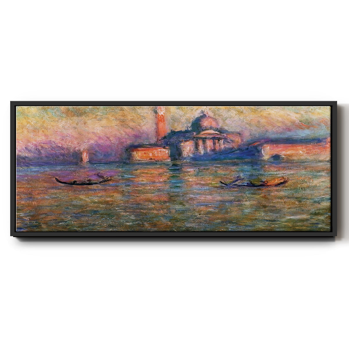 San Giorgio Maggiore, 1908 - Floater Framed Canvas Print