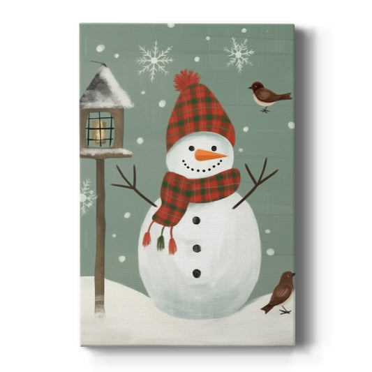 Pearled Eve Hearth - Canvas Art Print
