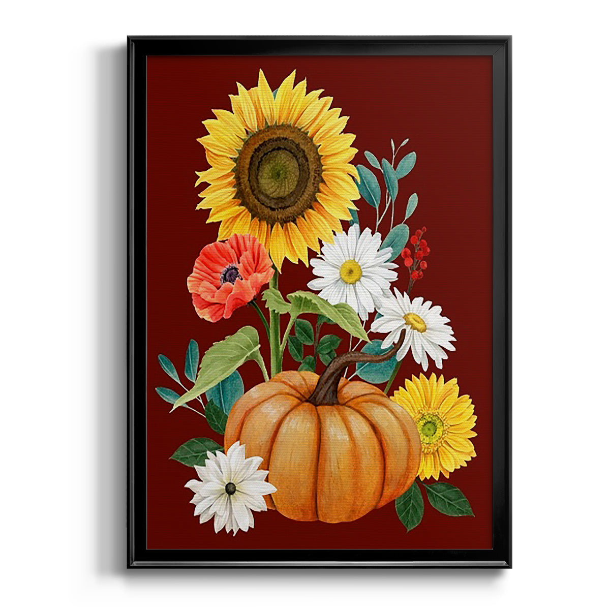 Beautiful Fall II - Modern Framed Canvas Print