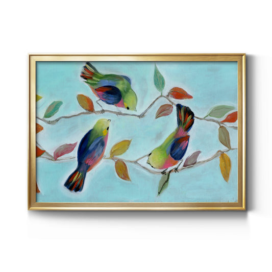 Bitty Birds I Premium Classic Framed Canvas - Ready to Hang