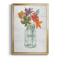 Harvest Home Leaves I - Modern Framed Canvas Print
