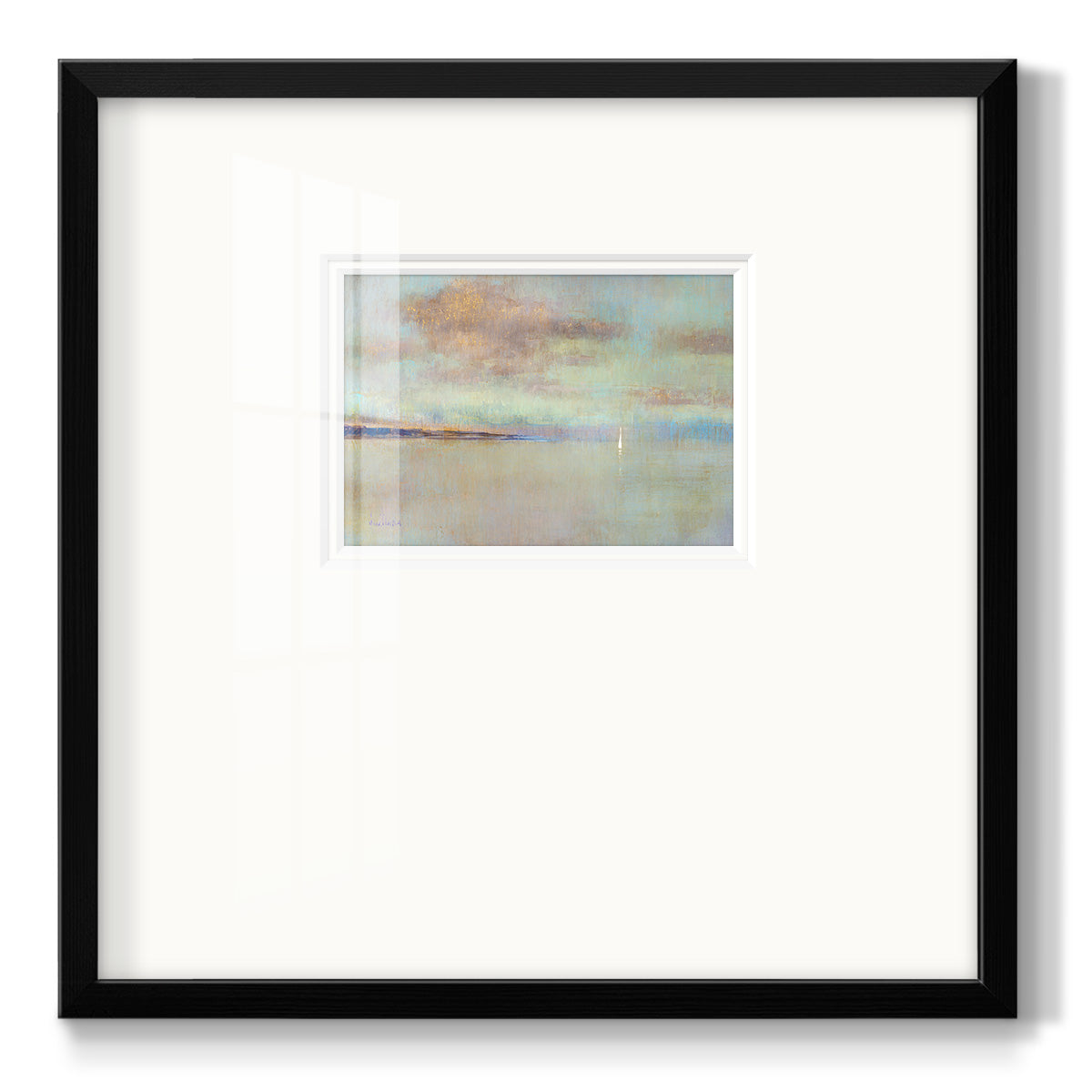 August Morning - Double Matboard Framed Print