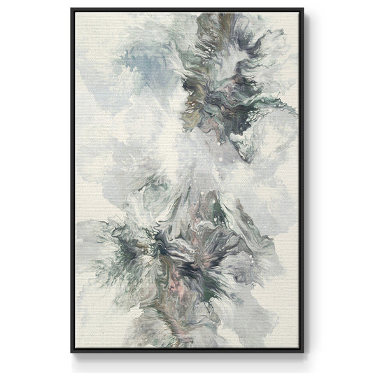 Dancing With Passion - Floater Framed Canvas Print