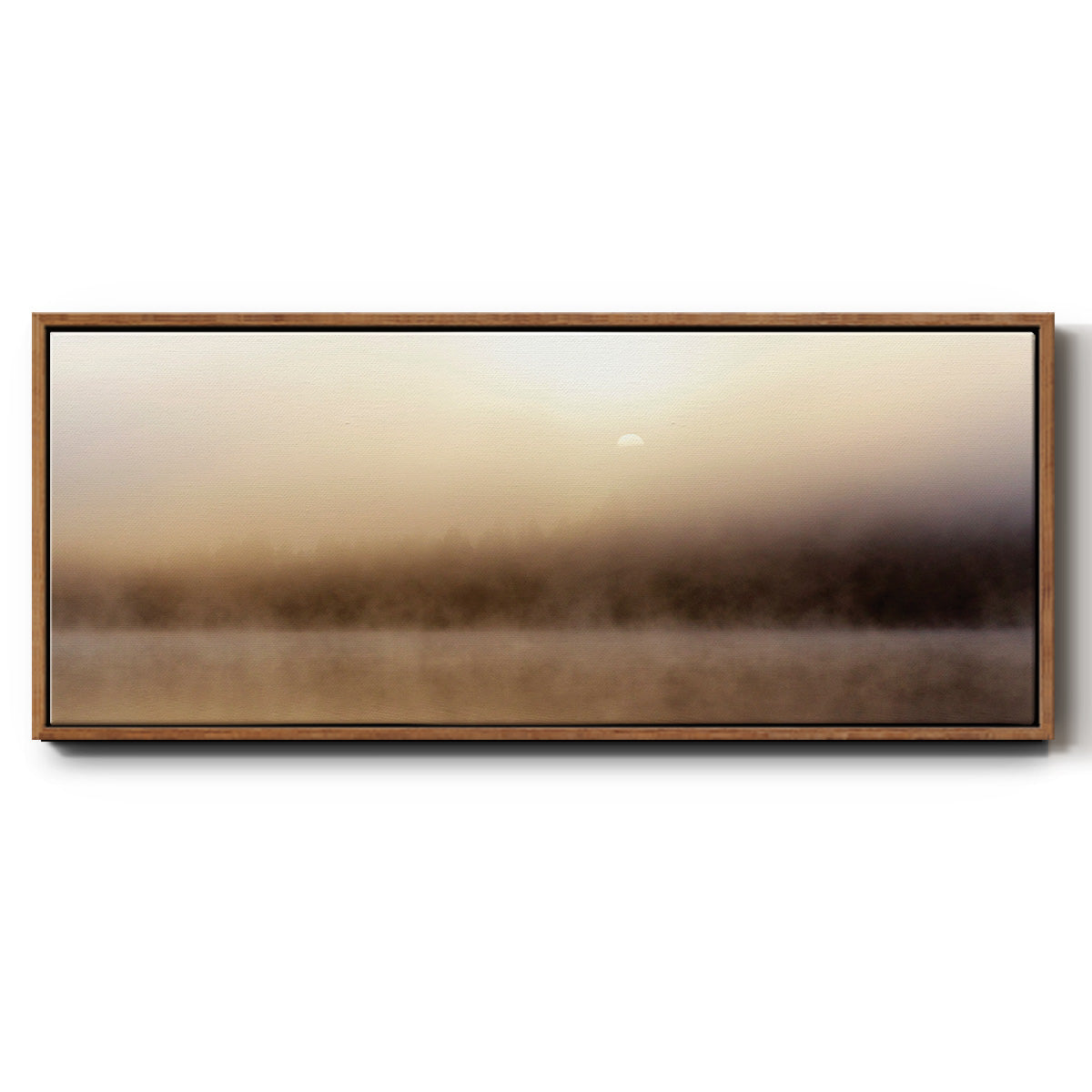 Break of Dawn - Floater Framed Canvas Print