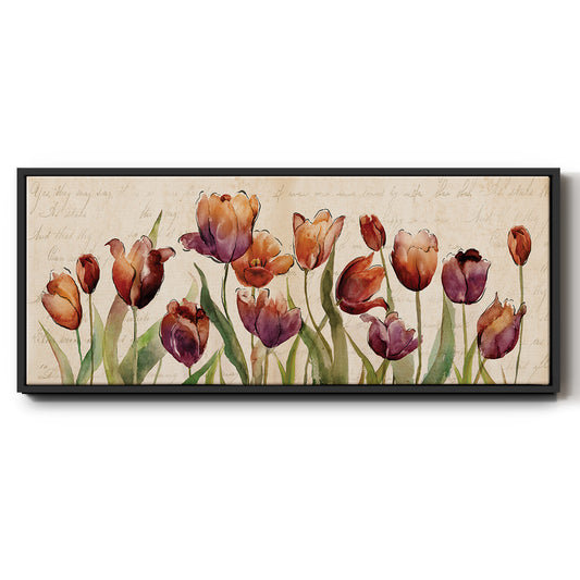 Bow to Summer II - Floater Framed Canvas Print
