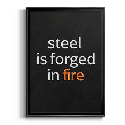 Bro-Inspo III - Modern Framed Canvas Print