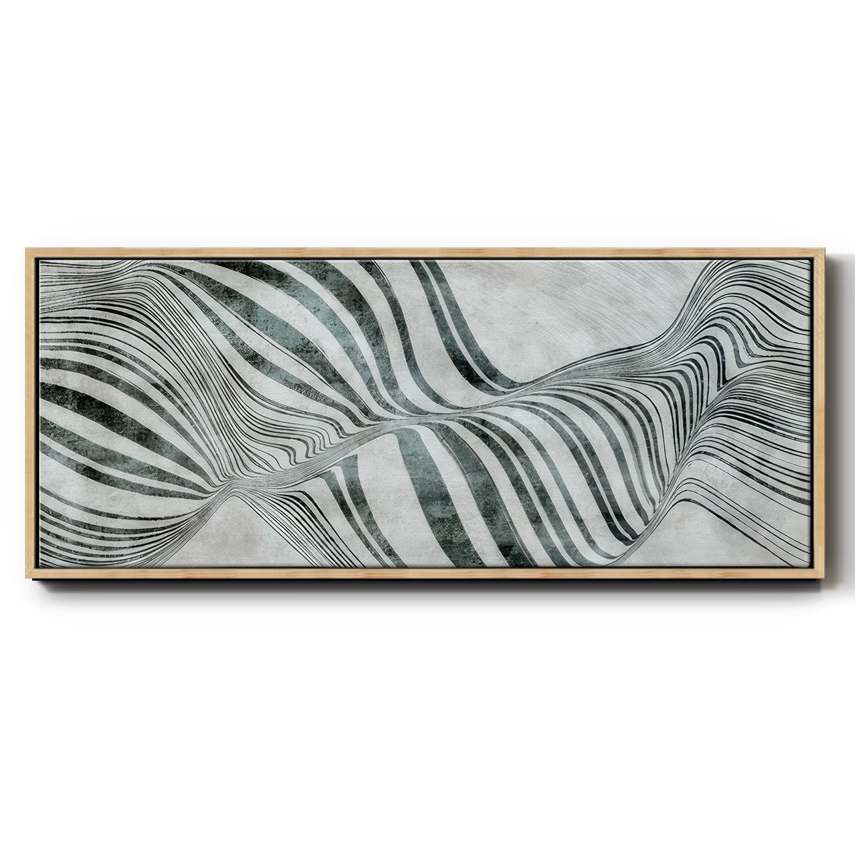 Forme de Bulle - Floater Framed Canvas Print
